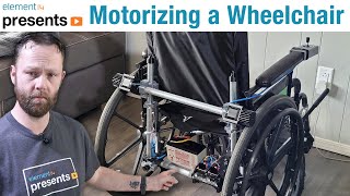DIY Electronic Controlled Motorized Wheelchair