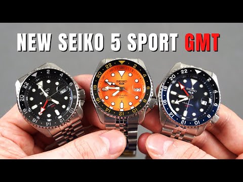 The New Seiko 5KX GMT is Awesome! | Hands-on Review | SSK001K1 SSK003K1 SSK005K1