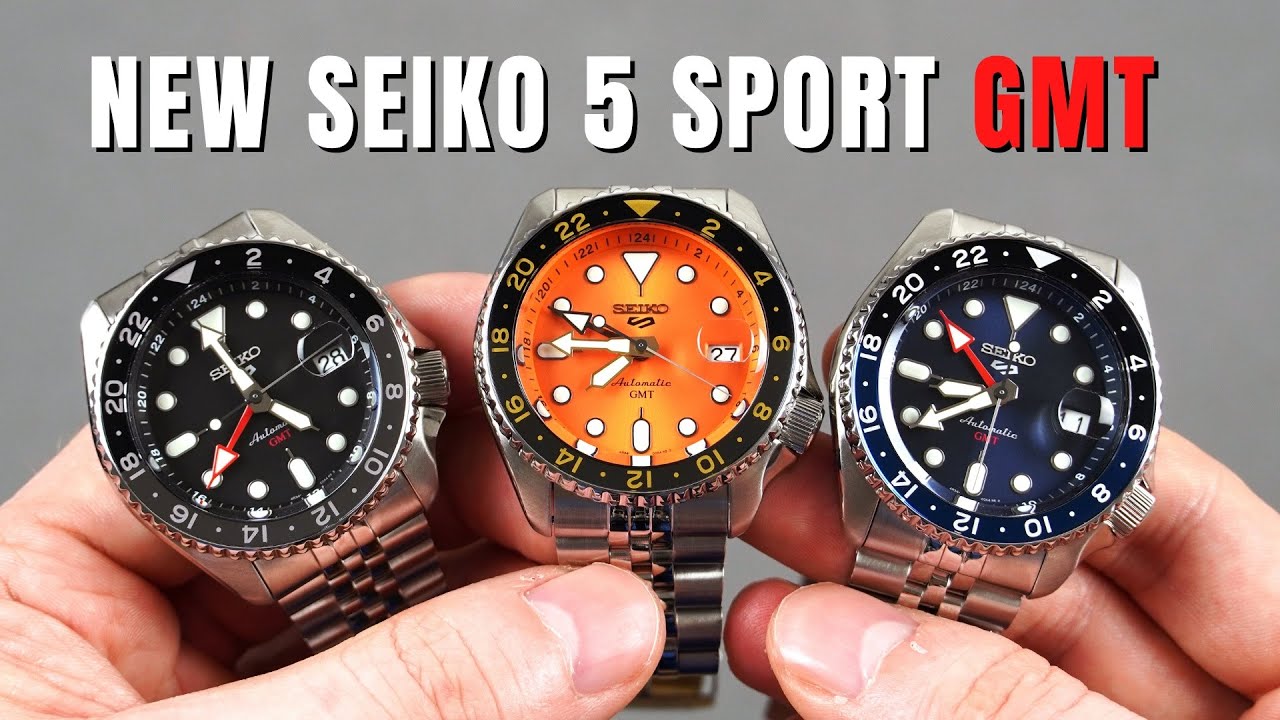 The New Seiko 5KX GMT is Awesome! | Hands-on Review | SSK001K1 SSK003K1 SSK005K1