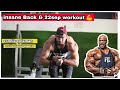 Insane Back Biceps Workout On Ronni Coleman Motivationl Speech