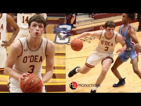 CREIGHTON Commit John Christofilis 6'4 SNIPER O'Dea HS | OFFICIAL Junior Year  Mixtape