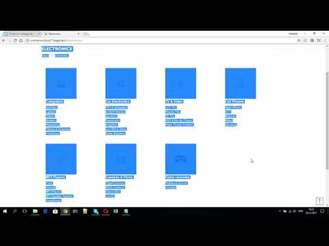 UniTheme - working with Landing pages for categories addon