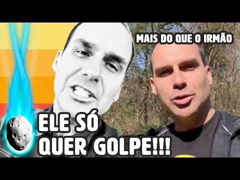 EDUARDO BOLSONARO FAZ LIVE COM ARGENTINO E DOBRA APOSTA NO GOLPE | PLANTÃO