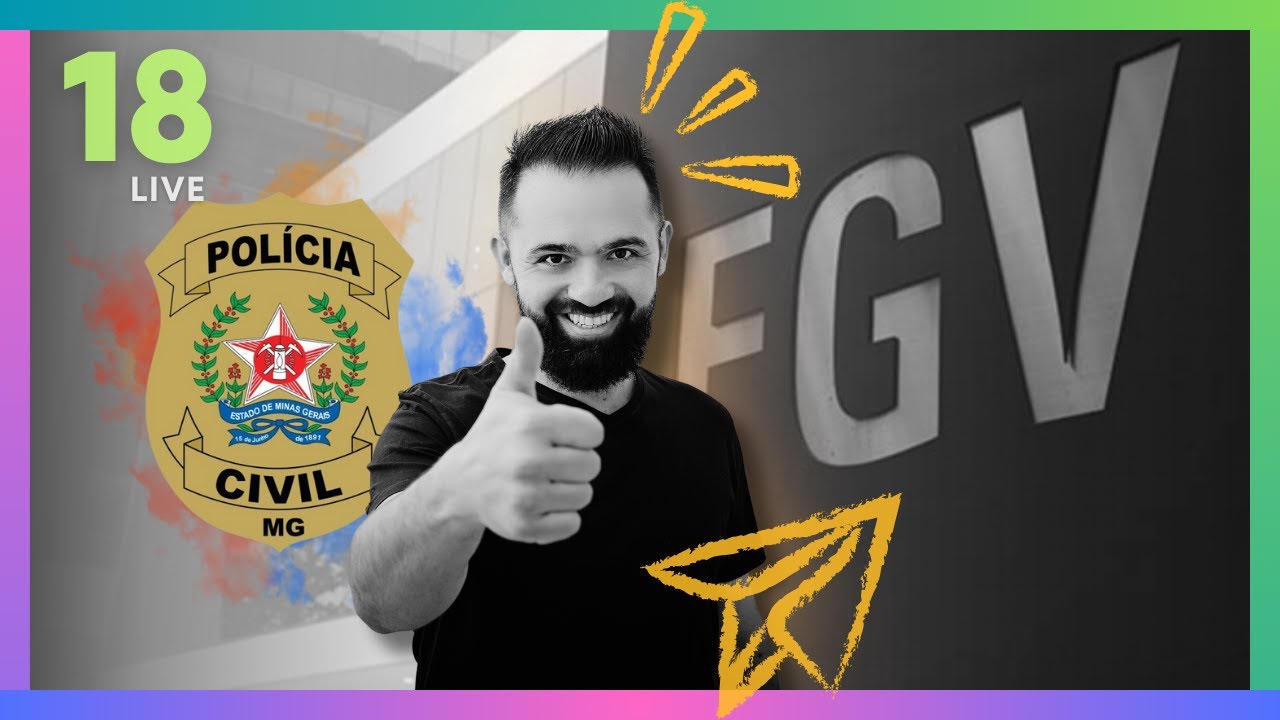 Live 18 I Questões Direitos Humanos I PCMG FGV