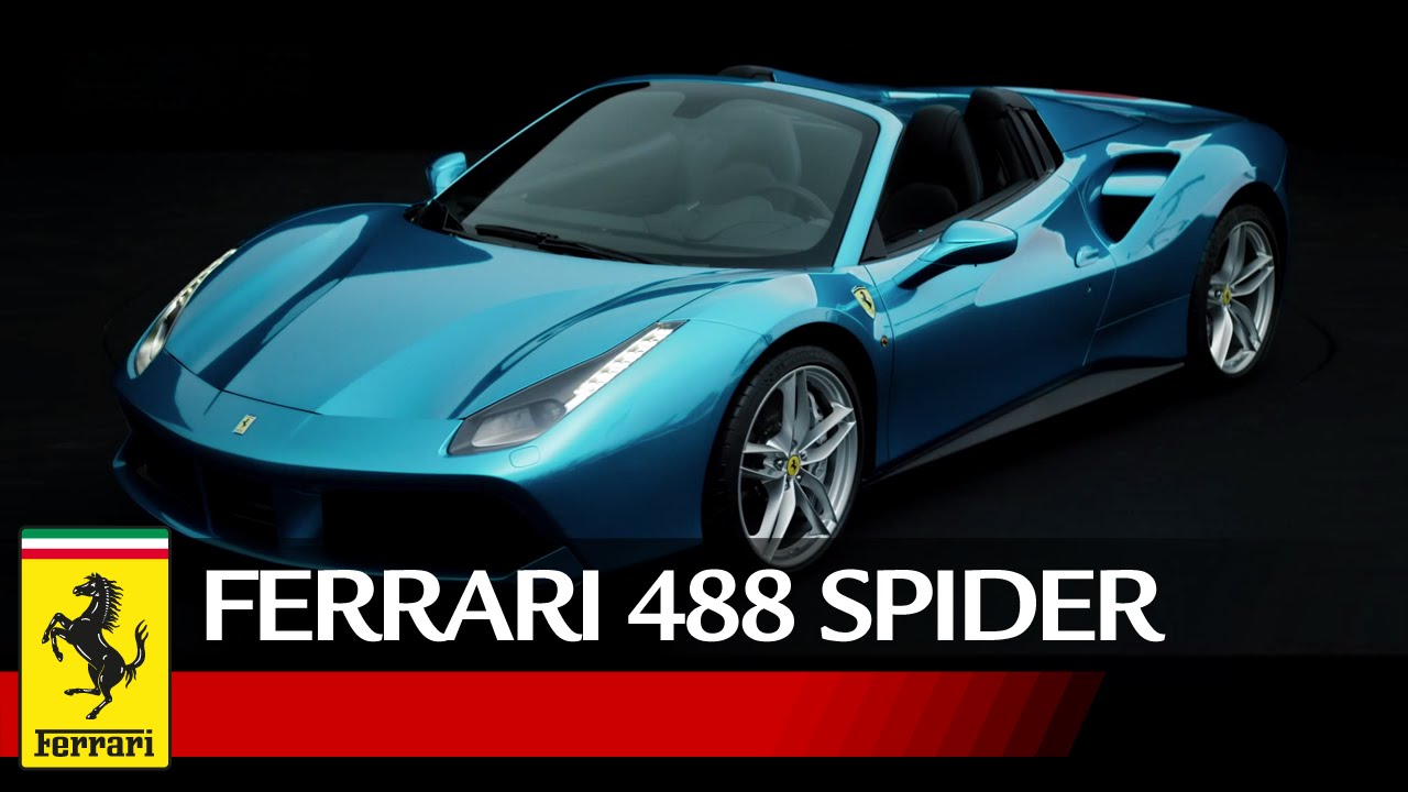 Ferrari 488 Spider - Launch video