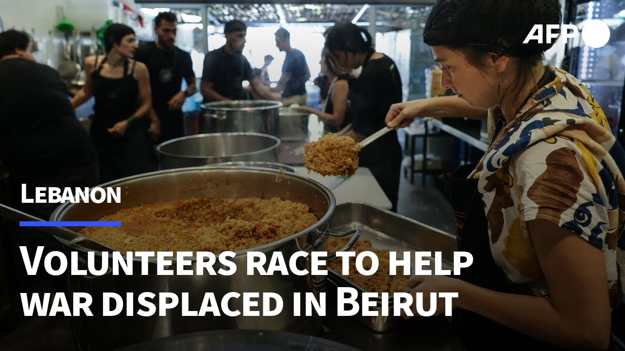 Volunteers race to help war displaced in Beirut | AFP