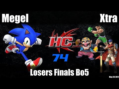 HC74 Smash4 - LF Bo5: Megel (Sonic) vs Xtra (Wario/Little Mac/Ike)