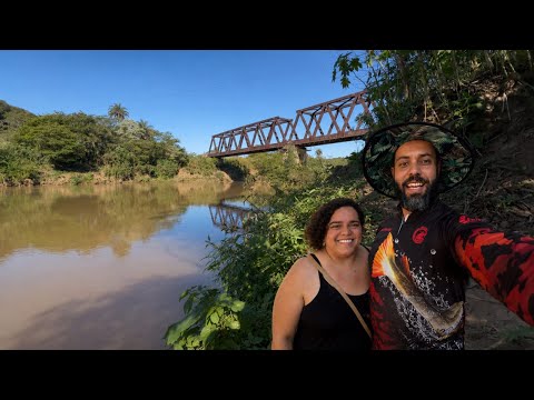     Pescando no Rio Paraopeba em Juatuba-MG | Olha o que aconteceu!
