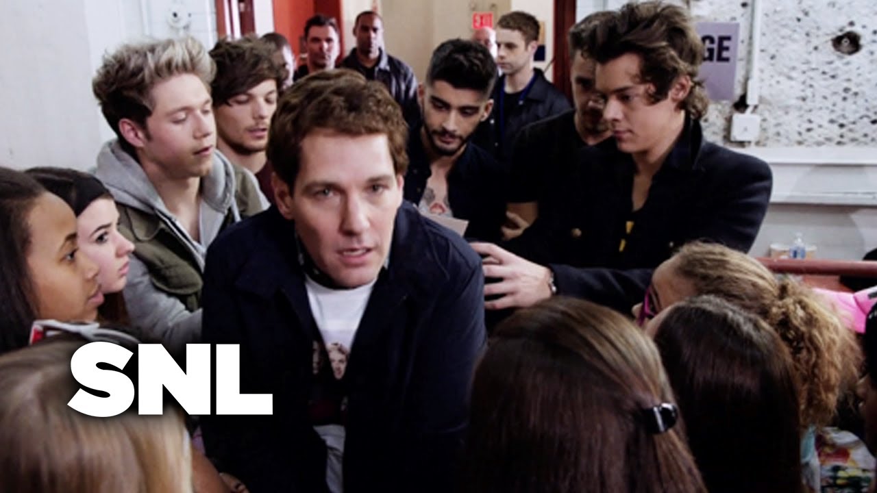 One Direction Concert Line - SNL
