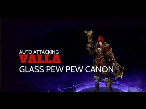 Heroes of the Storm Valla Auto Attack Guide / Gameplay