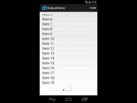 DobList Demo video