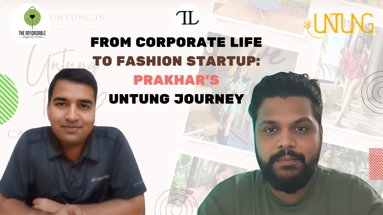 🎙️From Corporate Life to Fashion Startup: Prakhar's Untung Journey🌟