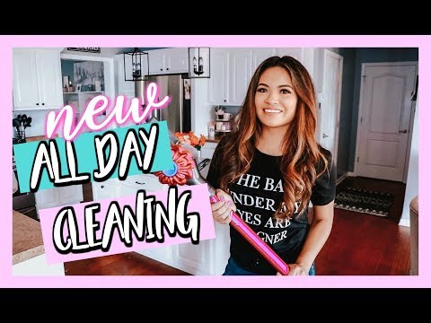 NEW! ALL DAY CLEAN WITH ME 2019