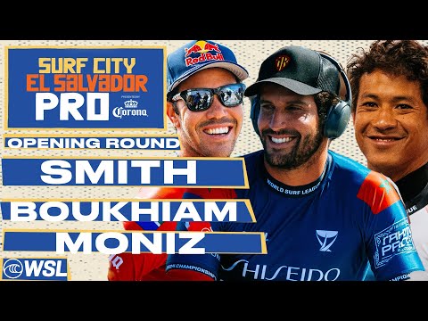 Jordy Smith, Ramzi Boukhiam, Seth Moniz | Surf City El Salvador Pro pres by Corona 2024
