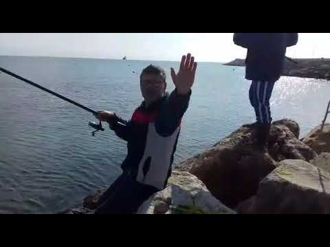 Pesca alla salpa nelle acque di piombino parte 2 Febbraio 2019