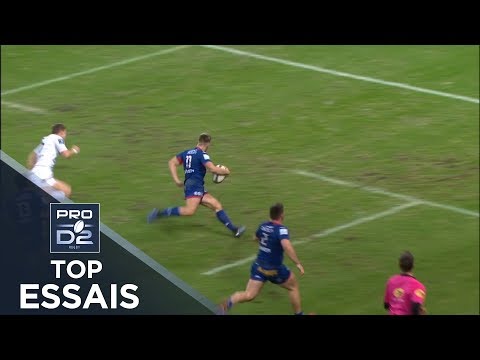 TOP Essais de la J15 – PRO D2 – Saison 2019/2020