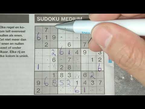 How to solve this Medium Sudoku puzzle (with a PDF file) 04-10-2019 part 2 of 3