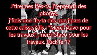 13 BLOCK - Fuck le 17 [PAROLES]