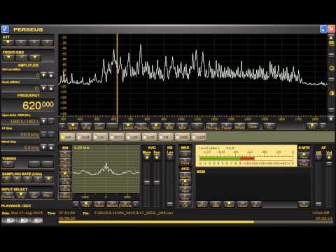 XESS-Ensenada, BC (Mexico) 620kHz 8/17/15 00:00~PDT - ID and National Anthem