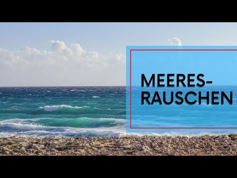 Meeresrauschen mit Möwen – ohne Musik zum einschlafen lernen meditieren entspannen
