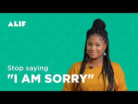 “Iʼm sorry” dan voz keching: ingliz tilida uzr soʻrashning boshqa usullari.