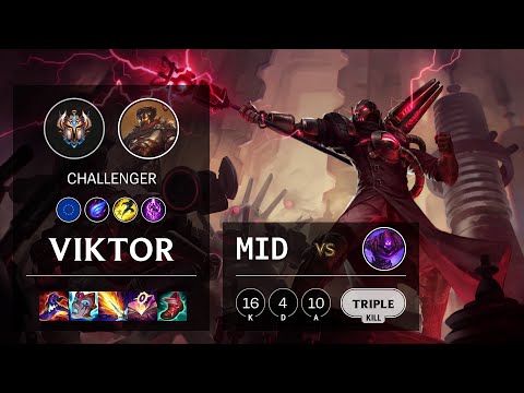 Viktor Mid vs Malzahar - EUW Challenger Patch 11.1