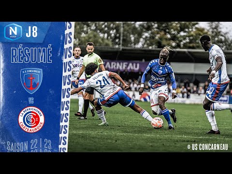 J8 I US Concarneau - LB Châteauroux (2-0), le résumé I National FFF 2022-2023