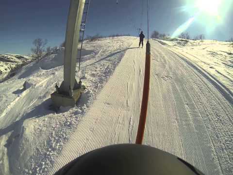 Skitur på Tjørhomfjellet