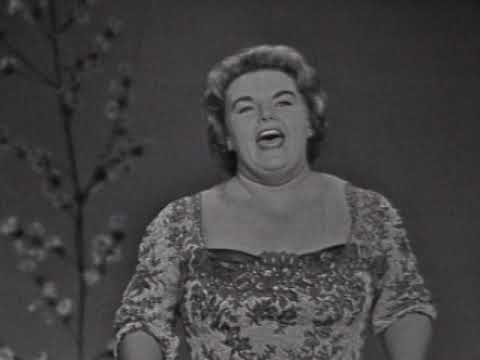 Eileen Farrell "Un bel dì, vedremo" on The Ed Sullivan Show