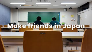 [Vlog] I'm a Japanese uni student 🇯🇵 I had no friends there but spoke to my classmate