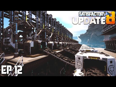 Automating Compacted Coal for Turbo Fuel Plant | Satisfactory U8 - Ep 12