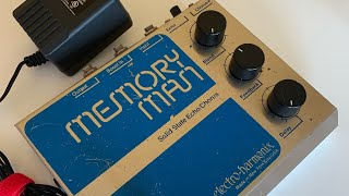 Video thumbnail for Vintage EHX Memory Man Solid State Echo / Chorus by SurfGreenTelecaster