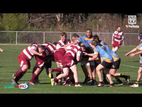 2016 NHRU Round 11 Premier 2 Highlights - Southern Beaches v University