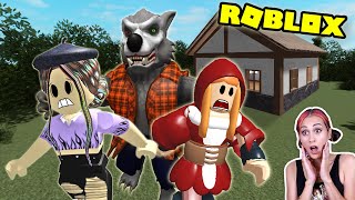 ROBLOX ROODKAPJE STORY - ONTSNAPPEN AAN DE ENGE WOLF! || Let&#39;s Play Wednesday