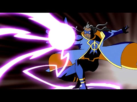 Static Shock - All Powers from Justice League Unlimited