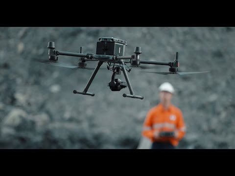 DJI M350 Drone at BMA Goonyella Riverside Mine