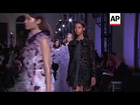 Giambattista Valli shows latest collection during Paris Fashion Week