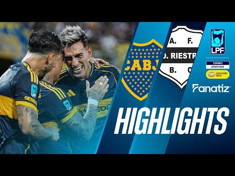 Boca Juniors 1 vs. Deportivo Riestra 0 - Game Highlights | #torneoapertura2026