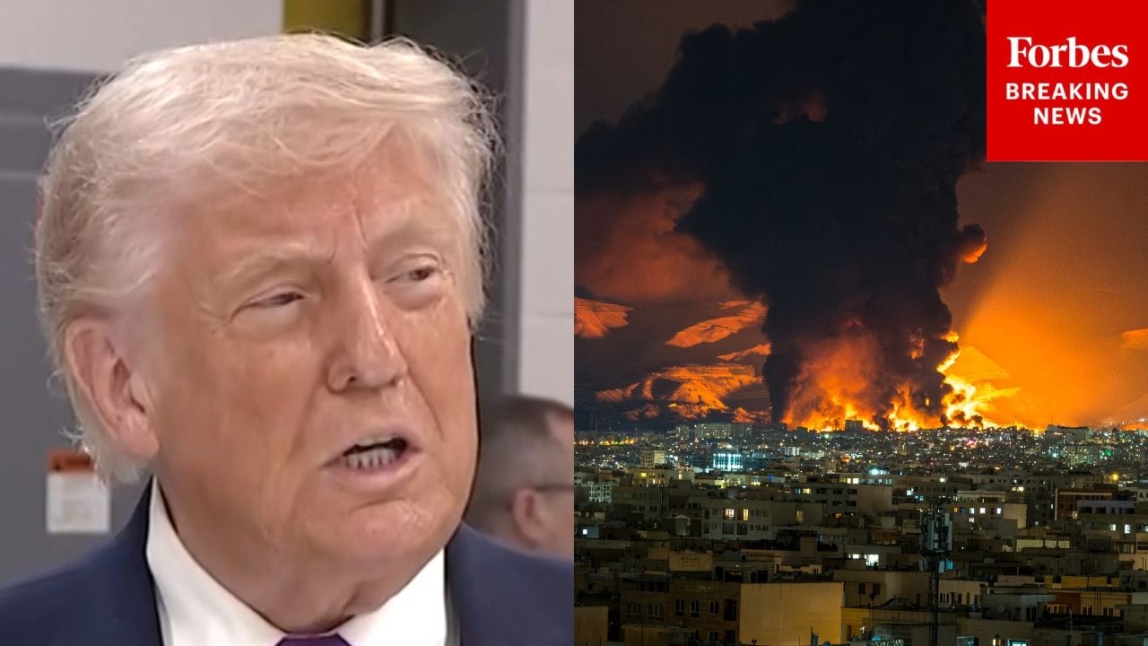 Video | BREAKING NEWS: Trump Speaks To Reporters About The Iran War