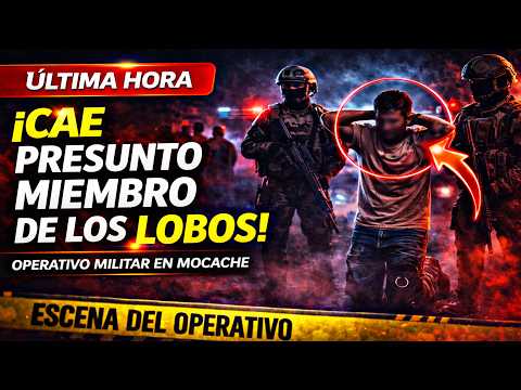 🚨 ÚLTIMA HORA: Capturan en Mocache a presunto integrante de Los Lobos