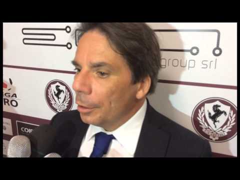 Calcio, Arezzo-Siena 0-1: Eziolino Capuano e Guido Carboni