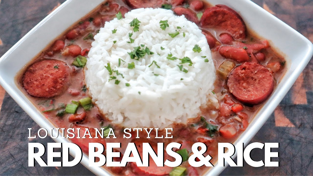 How to Make Louisiana-Style Red Beans and Rice with Sausage - Step by Step Guide