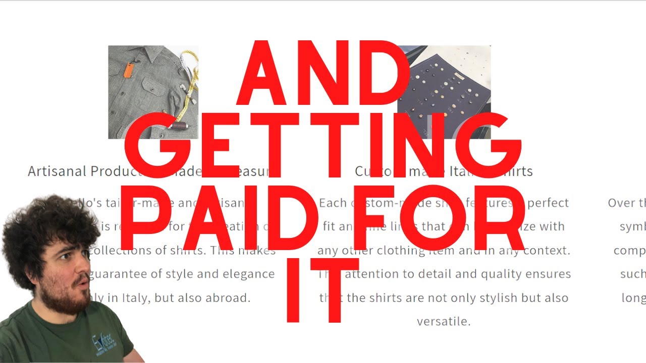 Using ChatGPT And Shopify to Redesign My Client's Website in under 30 Minutes