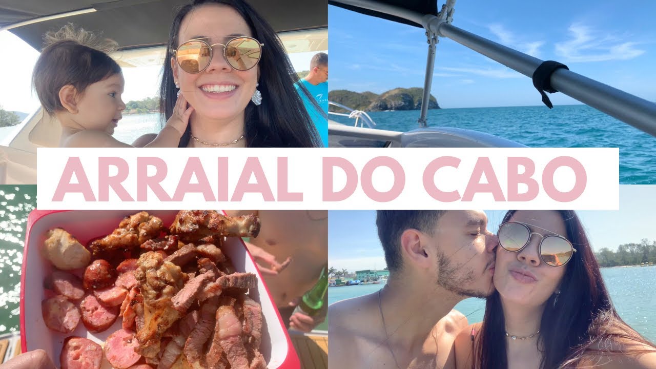 ARRAIAL DO CABO, PASSEIO DE LANCHA E MAIS
