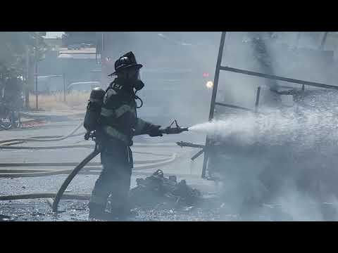 Victims escape raging double RV fire and talk with PSN about it