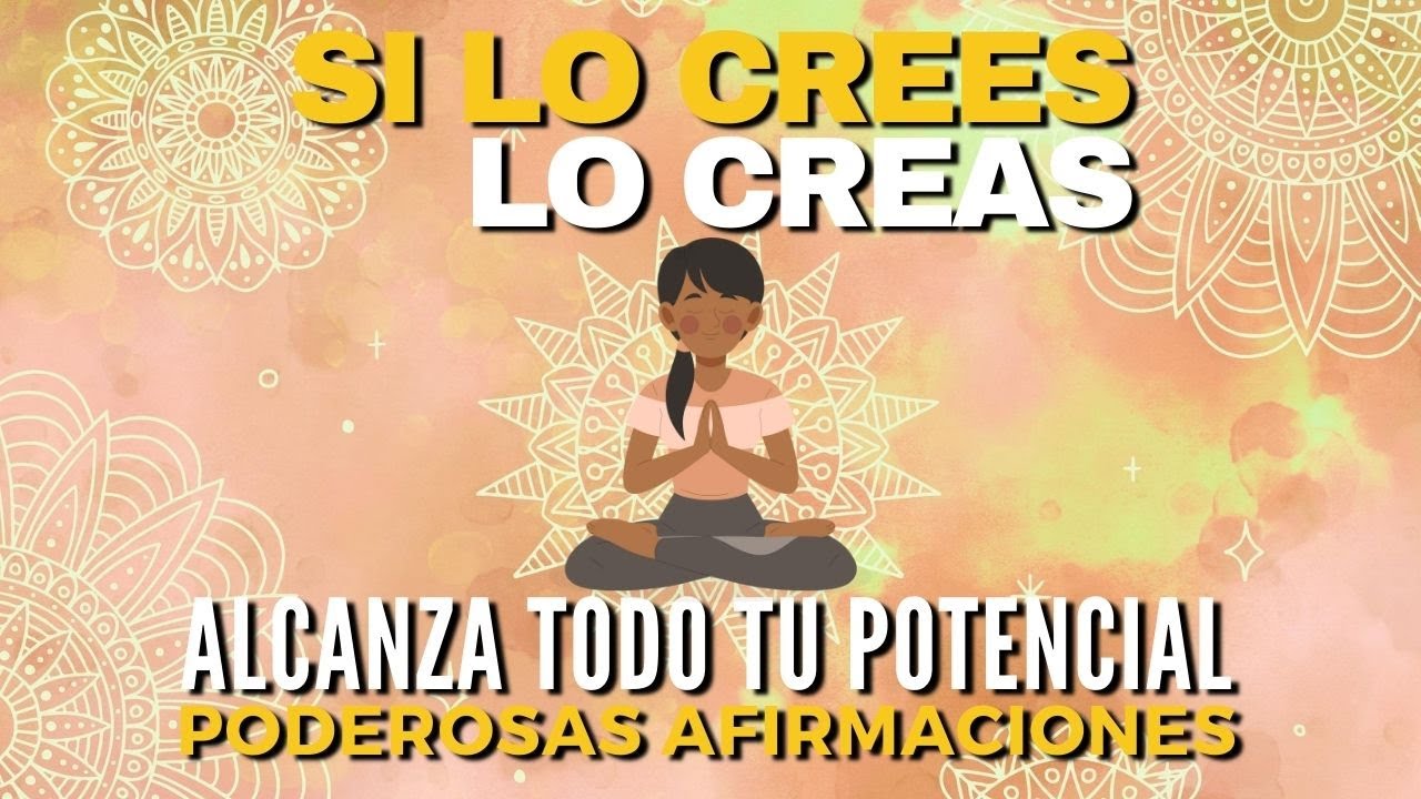 🚀 YO SOY Si lo CREES lo CREAS | Elimina tus Dudas, Cambia tus Creencias y Suelta el Pasado 🌟