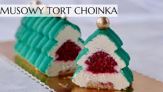 Tort musowy choinka
