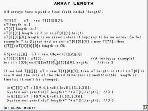 Java Tutorial 5 12 Arrays Part 1215 Array Length