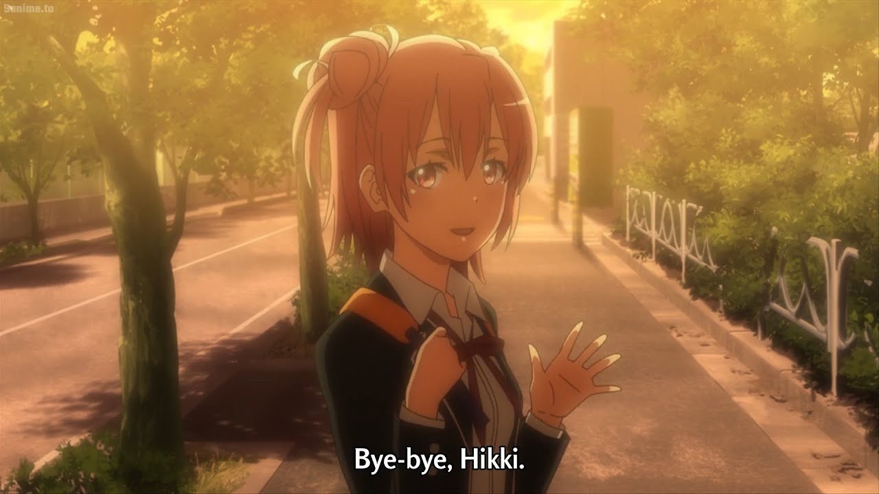 Yui said goodbye to Hachiman, is this their last meeting? || My Teen Romantic Comedy SNAFU