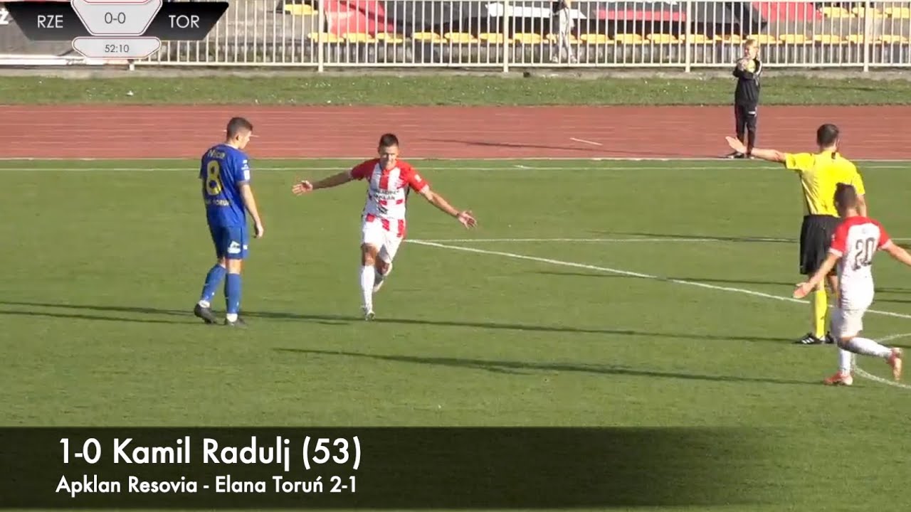 WIDEO: Apklan Resovia - Elana Toruń 2-1 [BRAMKI]